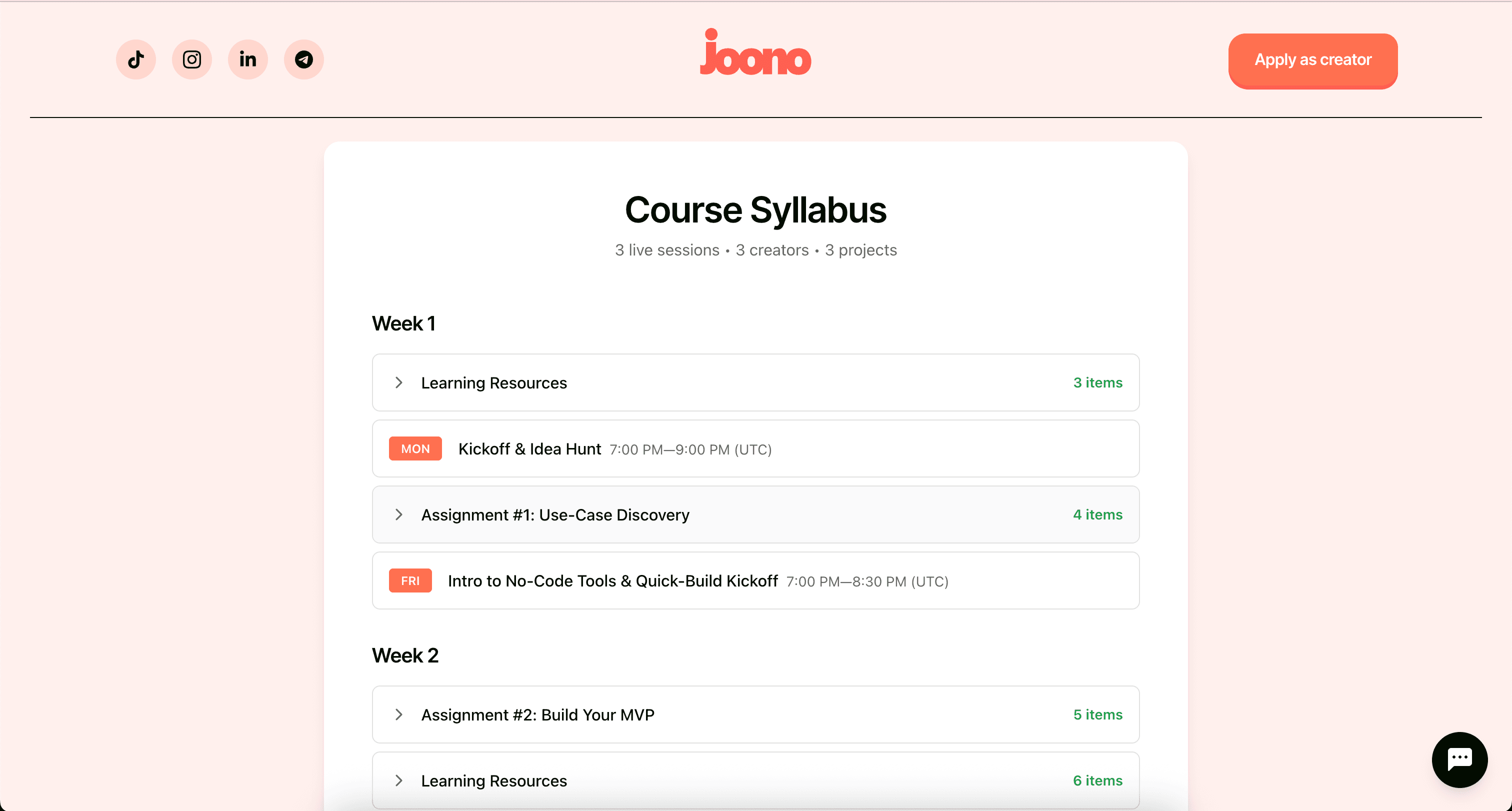 Joono - Live Learning Platform for role-based AI gallery image 3