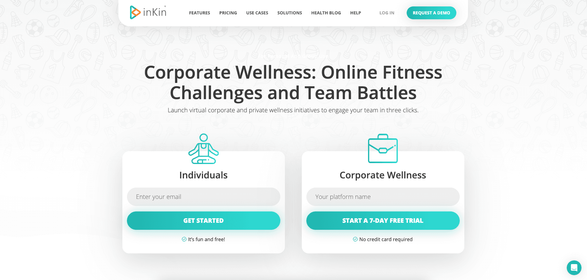inKin - Virtual Wellness Platform