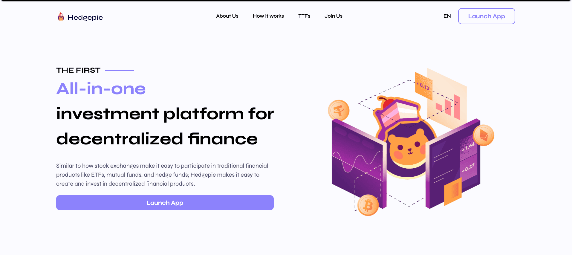 Hedgepie - Investment platform for decentralized finance