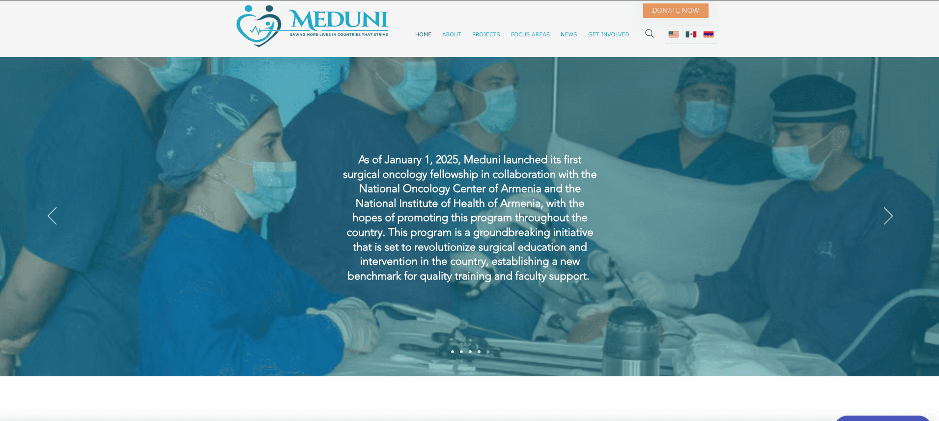 Meduni - Donor management platform