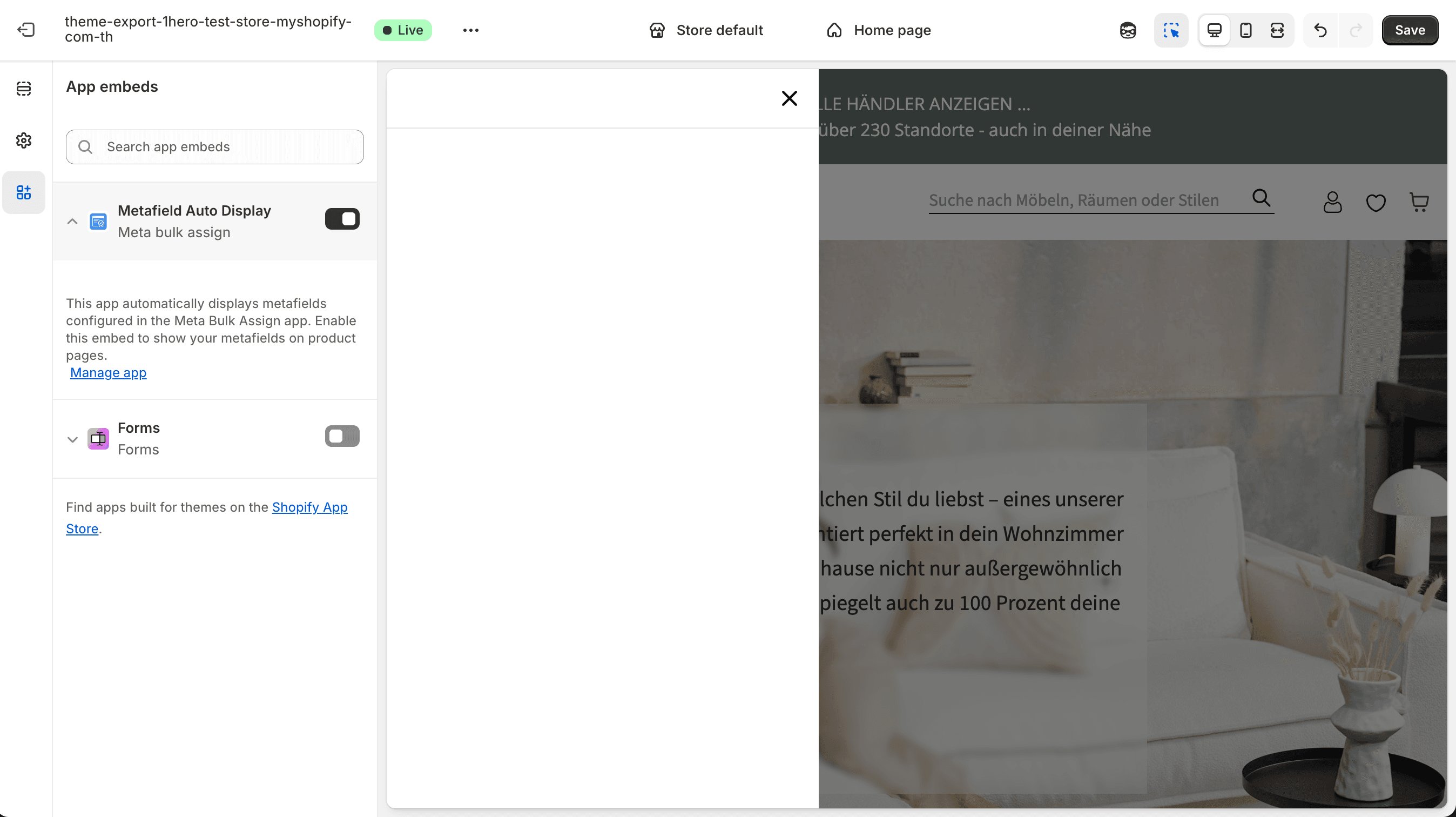 Bulk Metafield Apply - Shopify Embedded App gallery image 3
