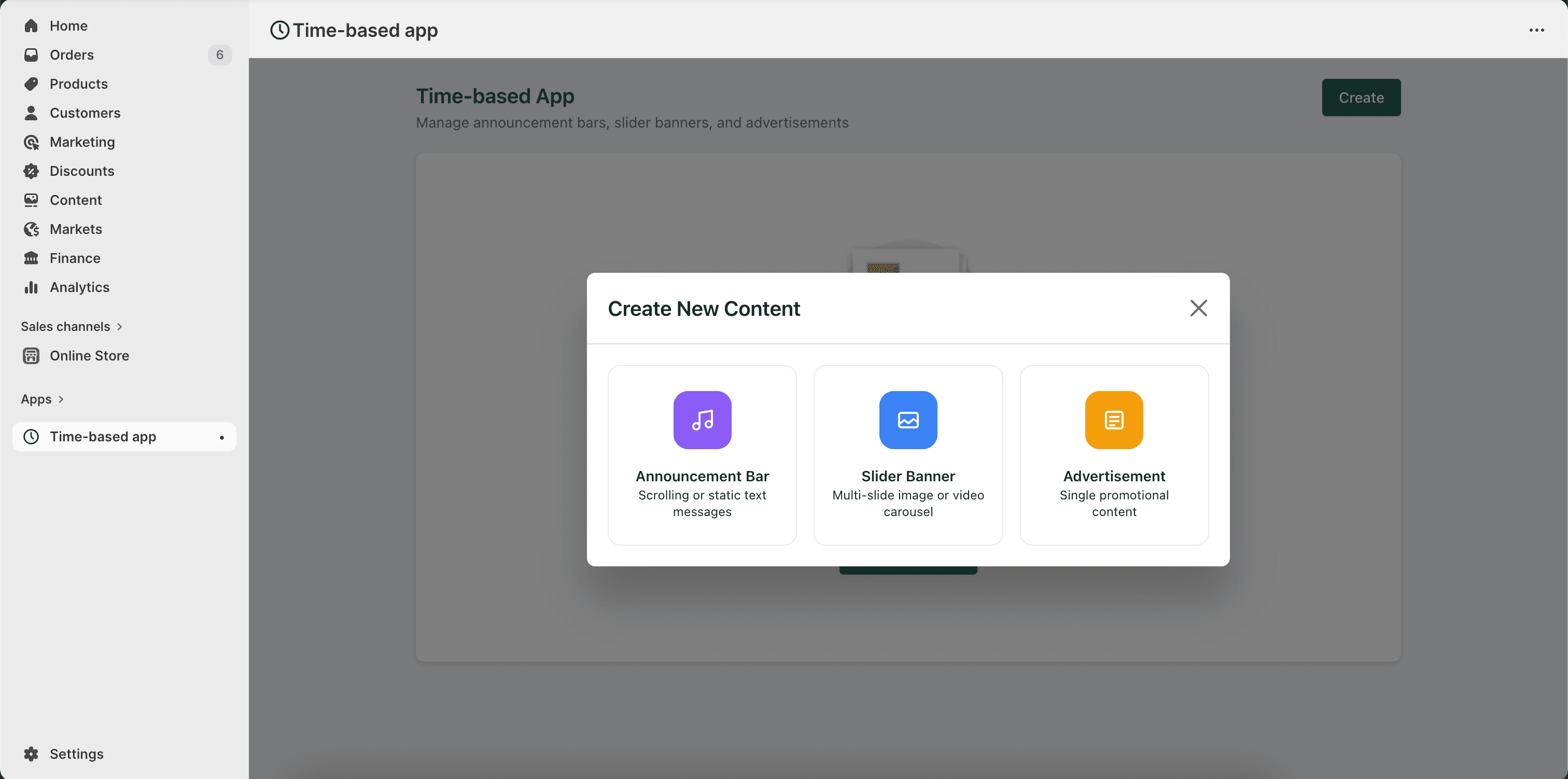 Theme Component Scheduler - Shopify Embedded App