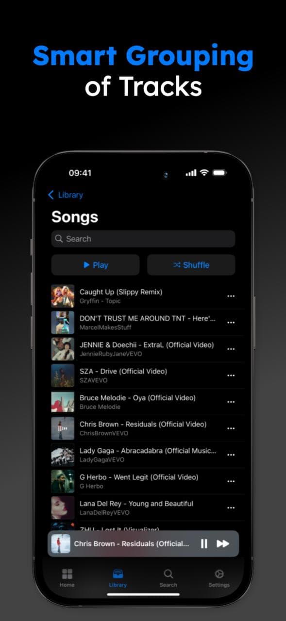 MusicDrop - Mobile Music Streaming App gallery image 3